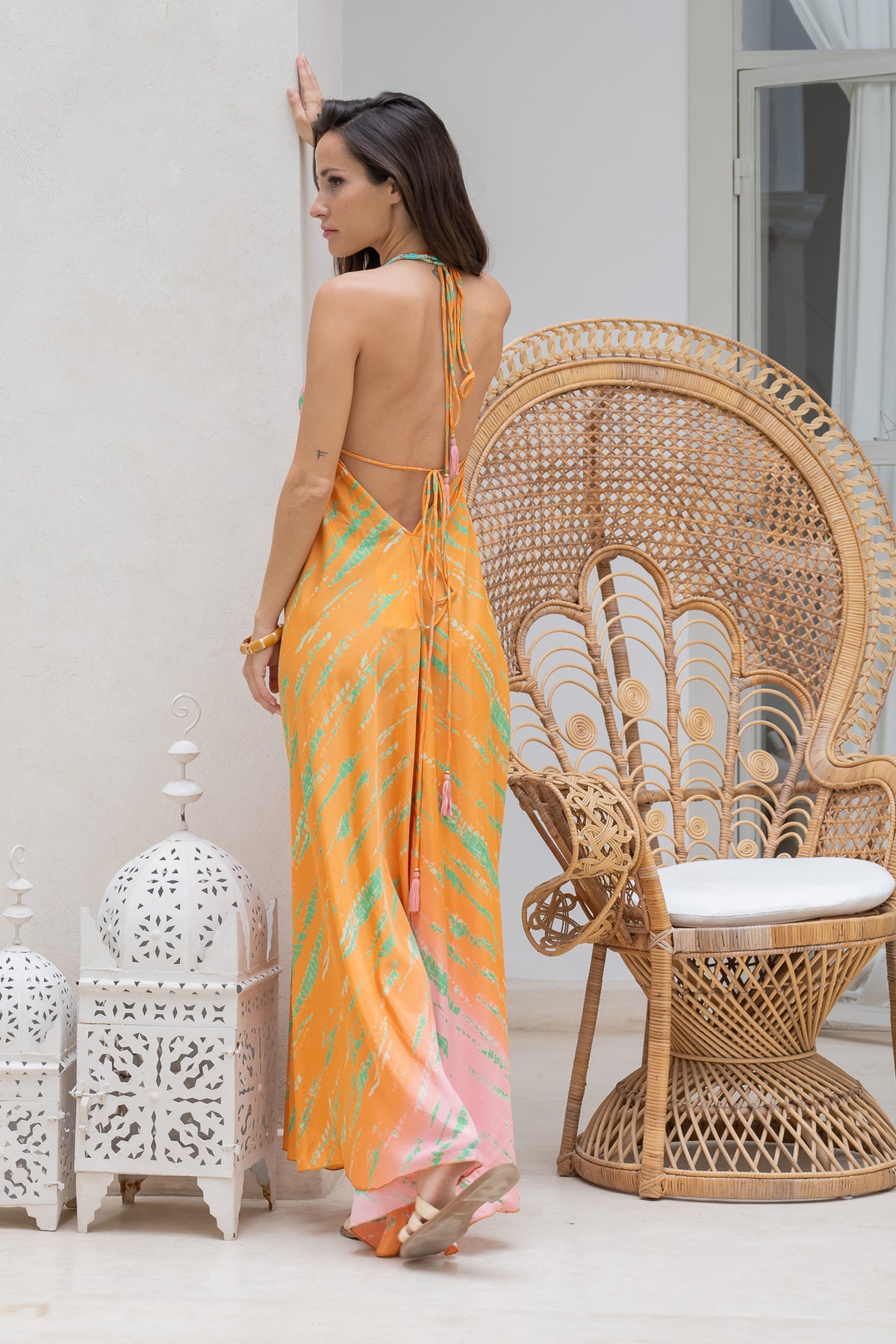 Backless Long Dress PATTI